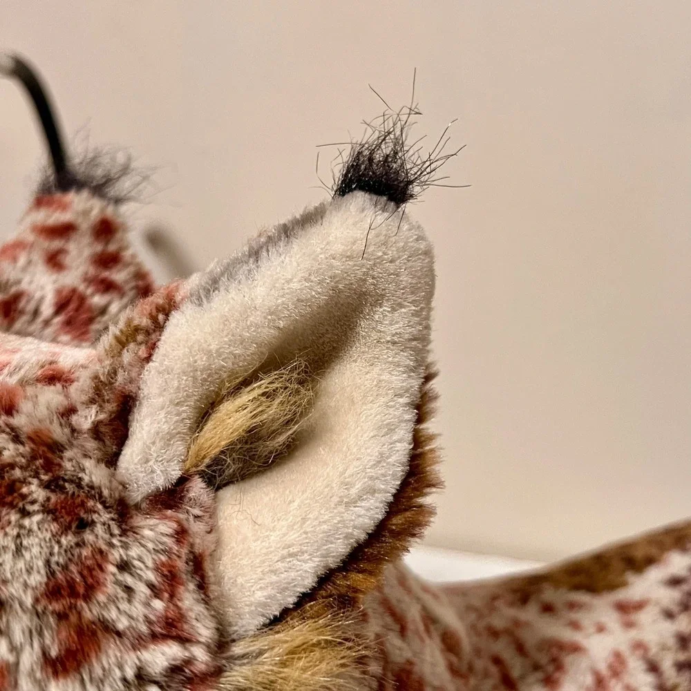 Lynx Large Spotted Plush Stuffed Animal Brown Tan‎ Realistic Excellent Wild